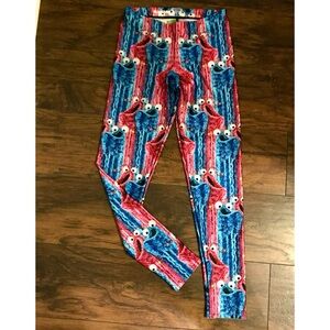 BlackMilk leggings- Sesame Street Yip Yip Martians (Large)
